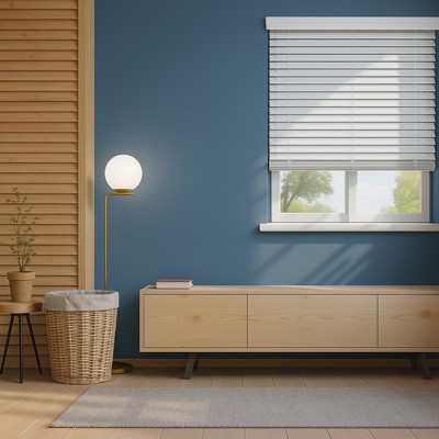 Pebble Faux Wooden Blind Lifestyle 1