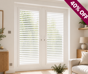 Plantation Shutters With 40% Off (1)