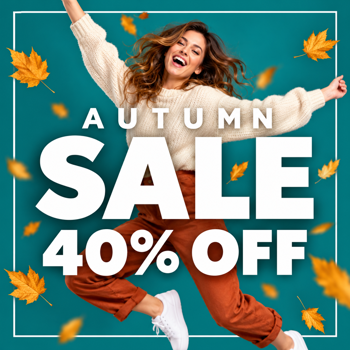 Joyful Autumn Sale With 40% Off