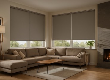 Roller Blinds Lounge Grey