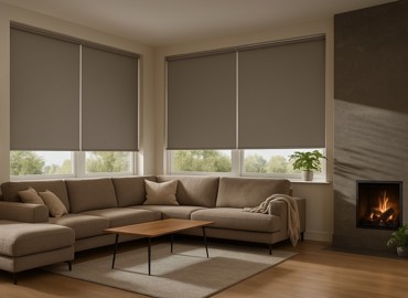 Roller Blinds Lounge Grey