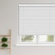 Studio White Wooden Blind Closed