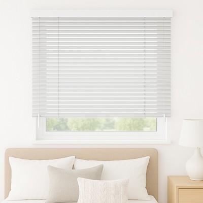 White Textured Venetian Blind