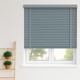 Lunar Grey Faux Taped Wooden Blind