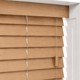 Vintage Oak Wooden Blind