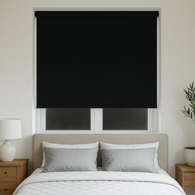 Daybreak Black Roller Blind