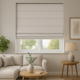Gambia Platinum Roman Blind