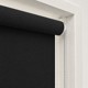 Daybreak Black Roller Blind Close Up