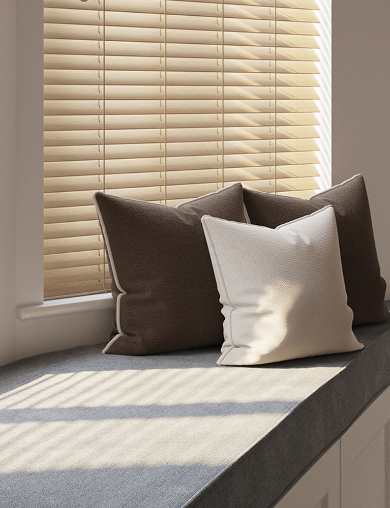 Excel Gallery Wooden Blinds Elm 50Mm