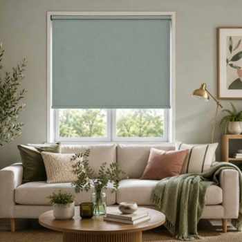 Nordic Duck Egg Roller Blind