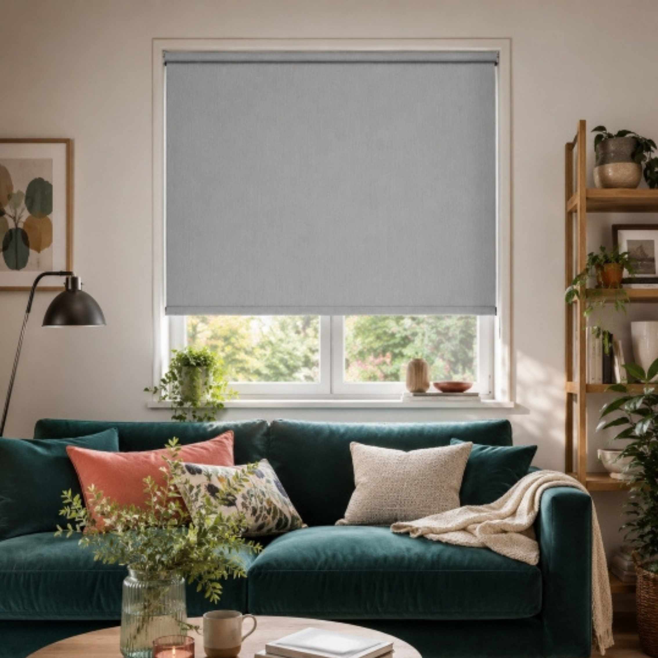 Bora Grey Roller Blind