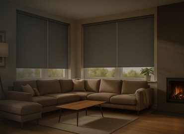 Roller Blinds Lounge Darker
