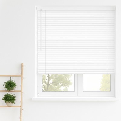 White Satin Venetian Blind (1)