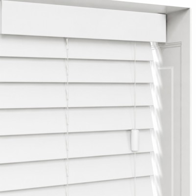 Studio White Wooden Blind