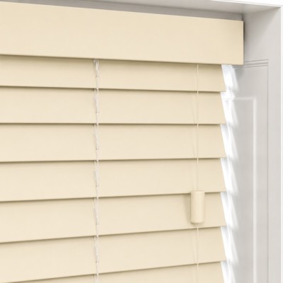 Vanilla Wooden Blind