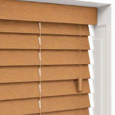 Golden Oak Wooden Blind
