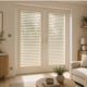 Alabaster Beige Perfect Fit Shutters Lounge
