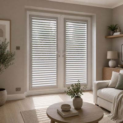Cool Grey Perfect Fit Shutters Lounge