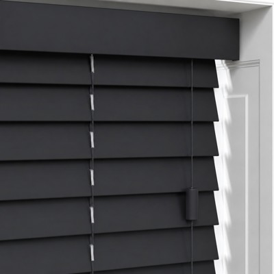 Graphite Wooden Blind