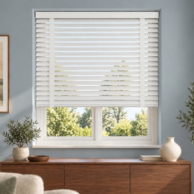 Brilliant White Real Wood Taped