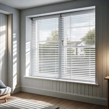 Vivid White Faux Wood