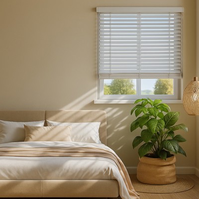 Alabaster Faux Wooden Blind Lifestyle