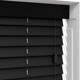 Jet Black Wooden Blind